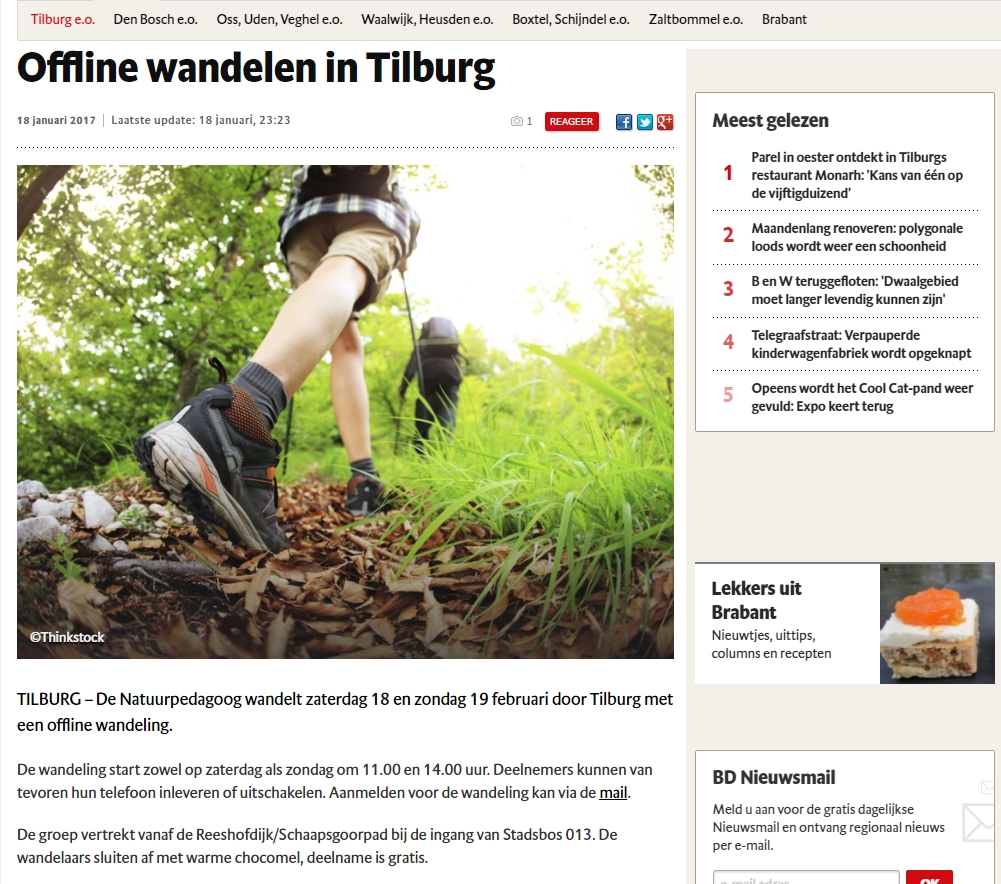 Offline wandeling Natuurpedagoog