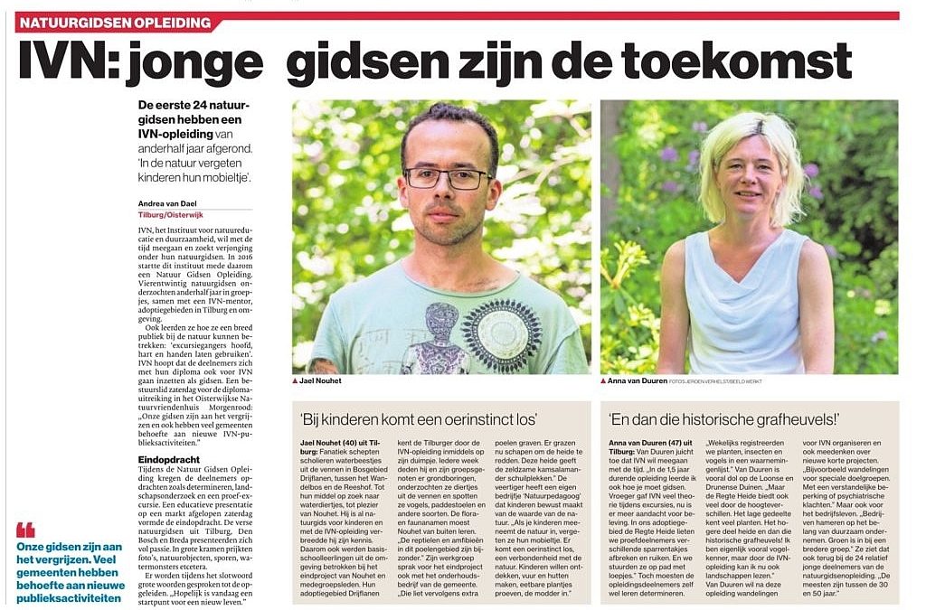 Publicatie Brabants Dagblad 2017