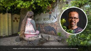 Omroep brabant Natuurpedagoog groene schoolpleinen